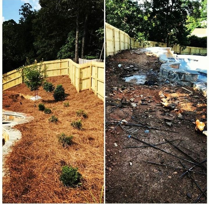 Residential Landscaping Poolside