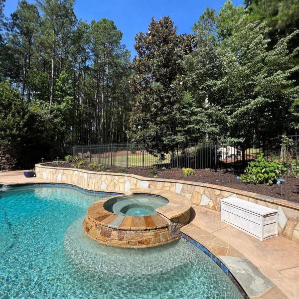 Luxury Living Waterscapes: All South Lawnscapes' Timeless Pool Designs