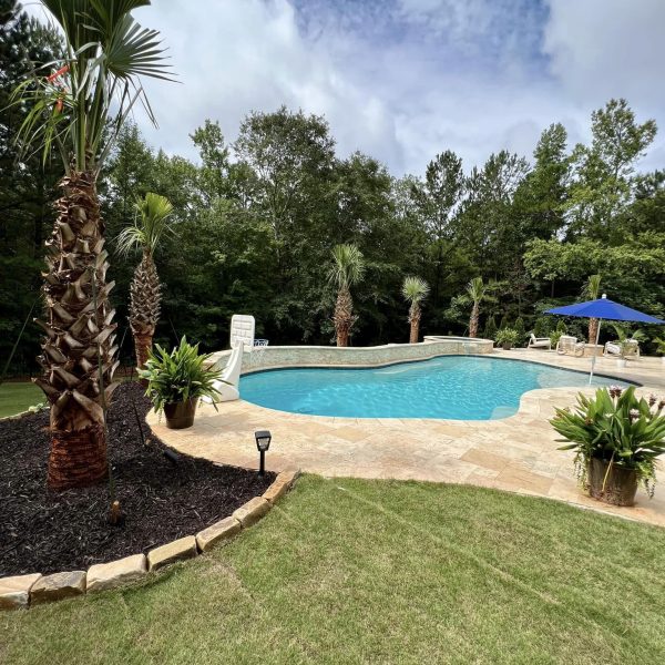 Prestige in Poolscapes: All South Lawnscapes' High-End Hardscape Elegance