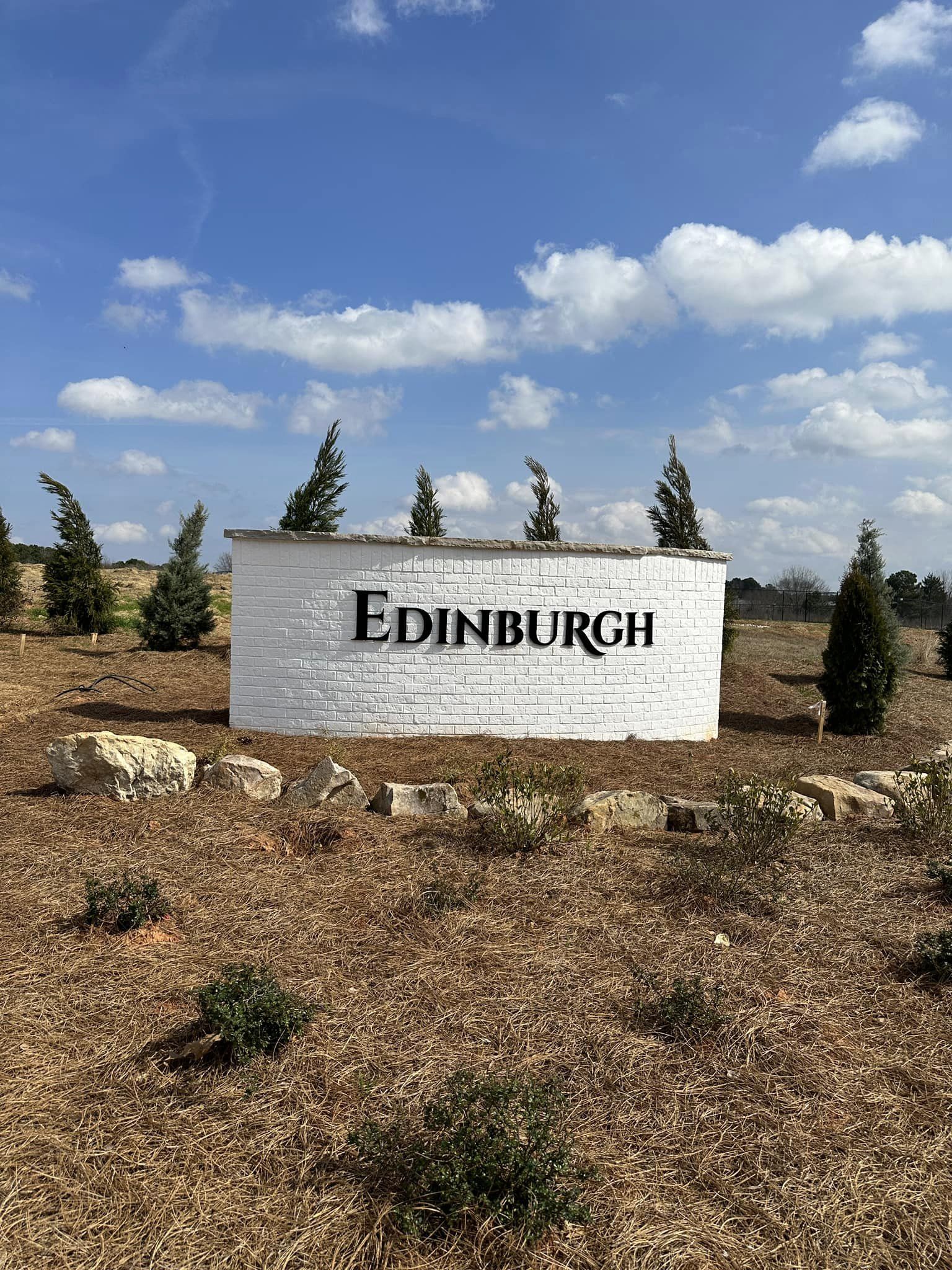 Subdivision Entryway Landscaping